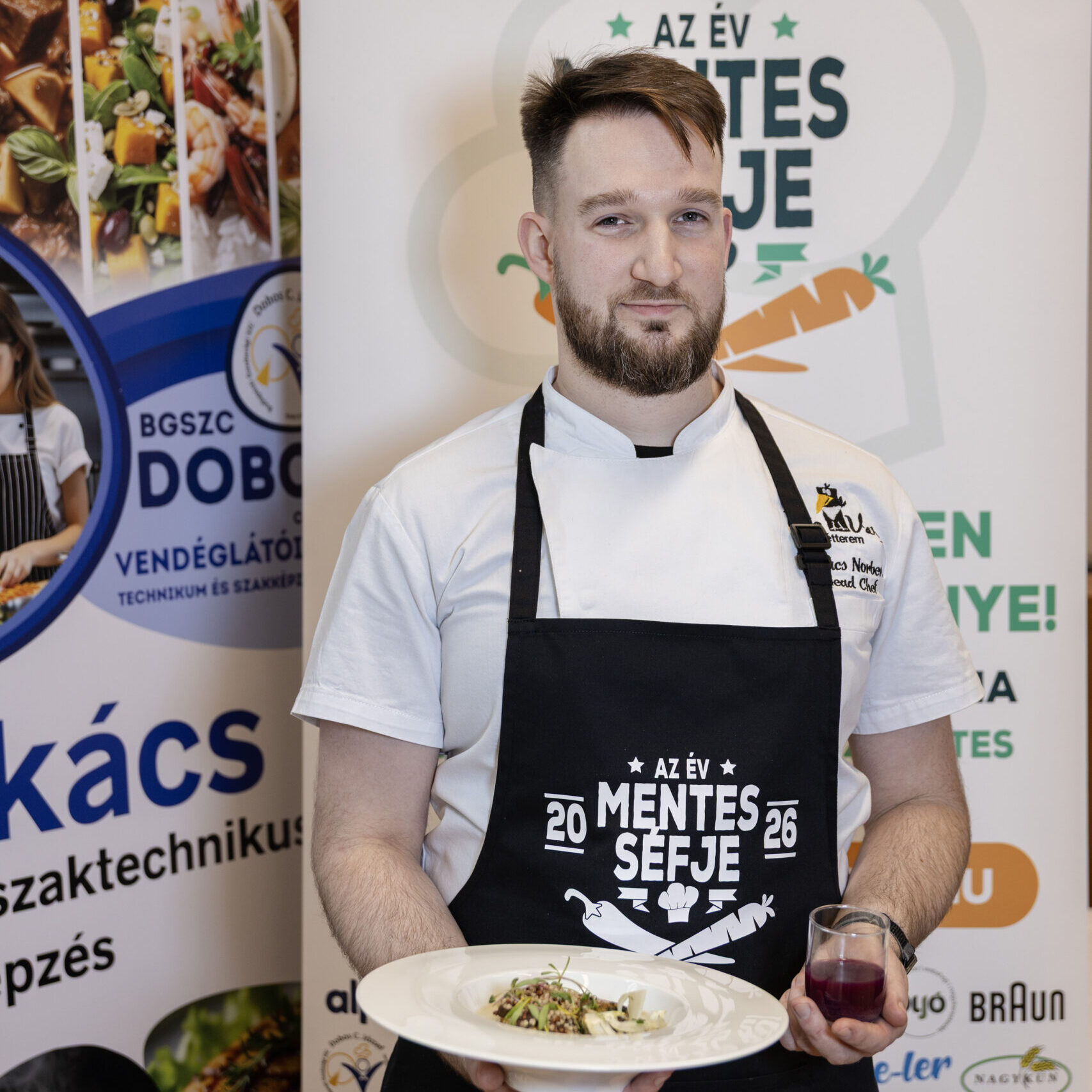 Tanács Norbert - Év Mentes Séfje 2026 profi kategória fenntarthatósági különdíj